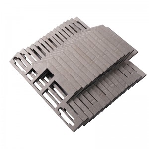 Furnizarea directă din fabrică de burete conductivă touch, absorbție de șoc și spumă în formă de flacără, formă de spumă rezistentă la compresie