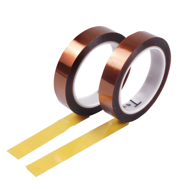 Pi kapton cu bandă de înaltă temperatură tăiere cu bandă de înaltă temperatură de înaltă temperatură 0.05mm de aur
