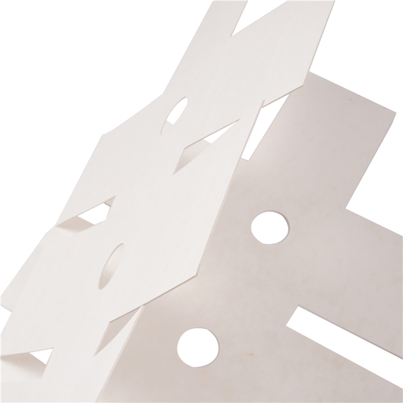 Hârtie albă albă rezistentă la temperatură, ușor de îndoit și formează hârtie aramid, hârtie izolantă compusă de 0,2 mm